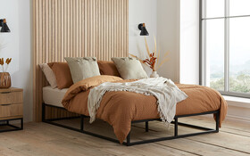 Birlea Soho Bed Frame Lifestyle Dressed