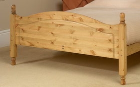 Friendship Mills Orlando Pine Bedstead High Footend Detail