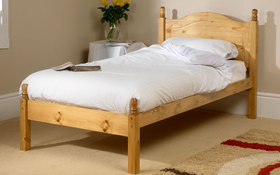 Friendship Mill Orlando Wooden Bed Frame with Low Footend
