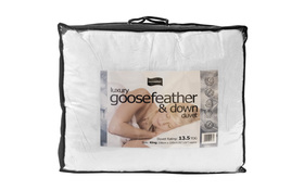 Luxury 13.5 Tog Goosefeather and Down Duvet