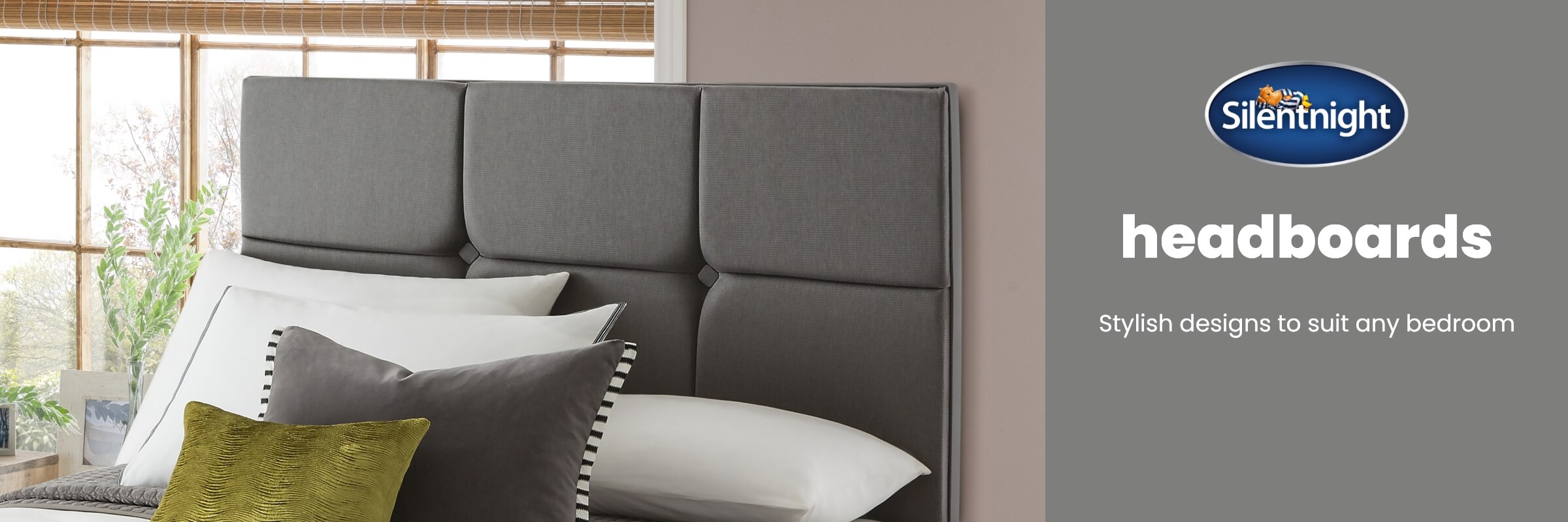 Silentnight Headboards at MattressOnline. The Secret to a Great Night's Sleep