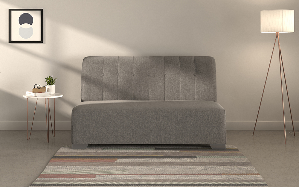 Kyoto Jude Ash Lifestyle Sofa Front