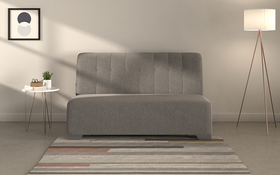 Novo Carmen A Frame Sofa Bed Lifestyle - Grey Sofa
