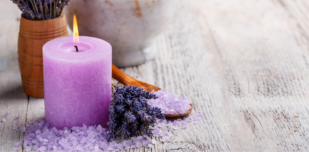 Lavender Candle