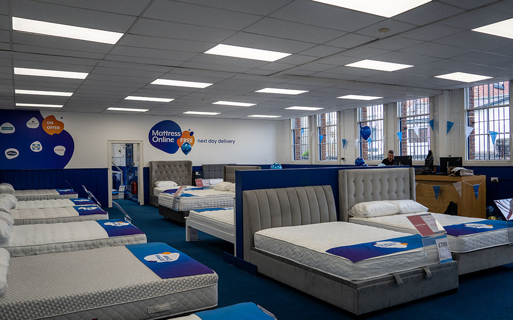 Mattress Outlet Store Sheffield main showroom