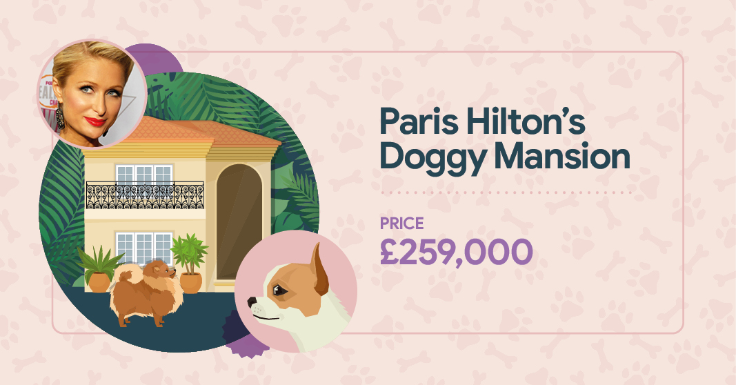 Paris Hilton's Doggy Mansion