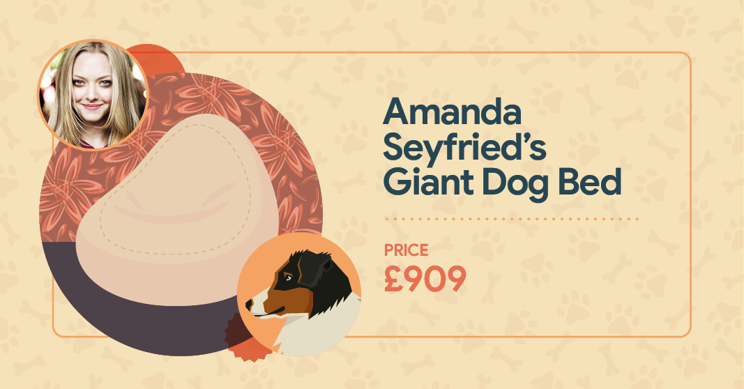 Amanda Seyfried's Giant Dog Bed