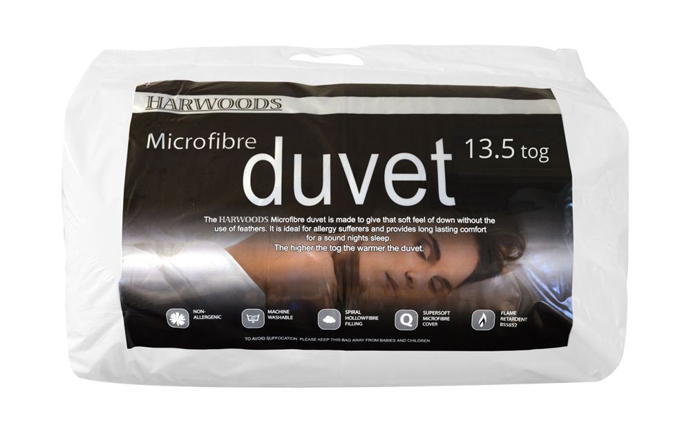 Microfibre 13.5 Tog Duvet