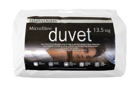 Harwoods 13.5 Tog Microfibre Duvet