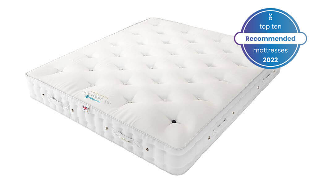 Millbrook Wool Luxury 1000 Pocket Mattress - one of our top 10 recommended mattress 2022