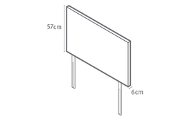 Paris Headboard Dimensions Diagram