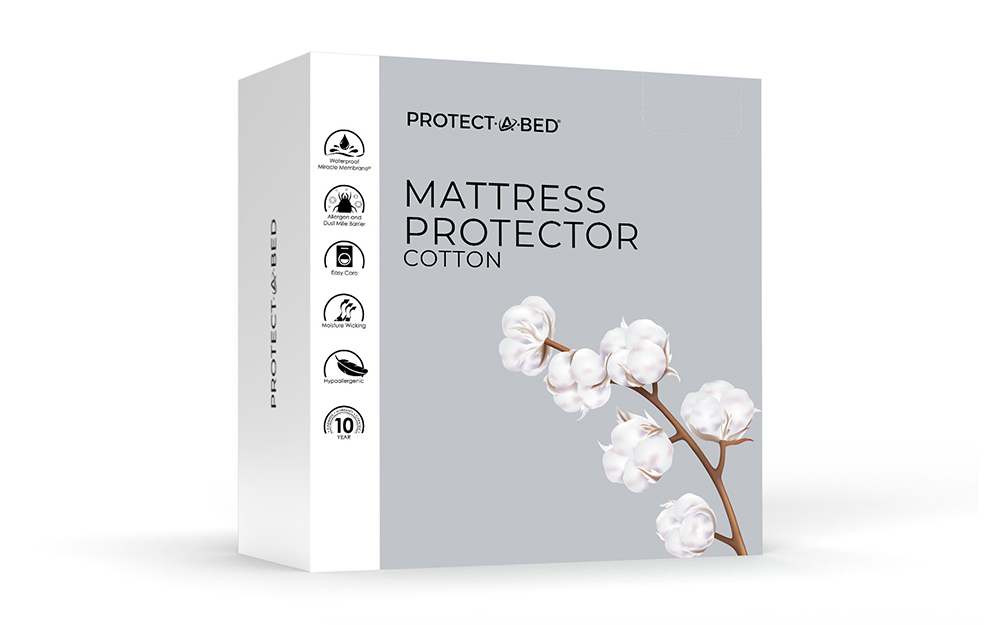 Protect A Bed Cotton Packaging