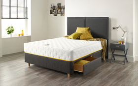 Relyon Bee Calm Mattress Room Bed Drawers