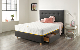 Relyon Bee Cosy 1450 Pocket Memory Mattress Bed Drawers