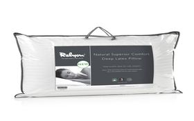 Relyon Deep Latex Pillow Packaging New