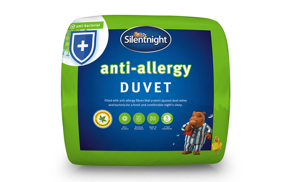 The Silentnight Anti-Allergy Duvet cover