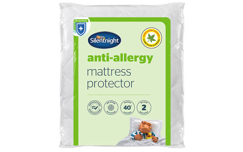 Silentnight Anti Allergy Mattress Protector New Packaging