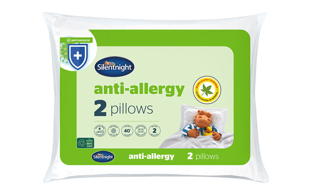 Silentnight Anti Allergy Pillows New Packaging