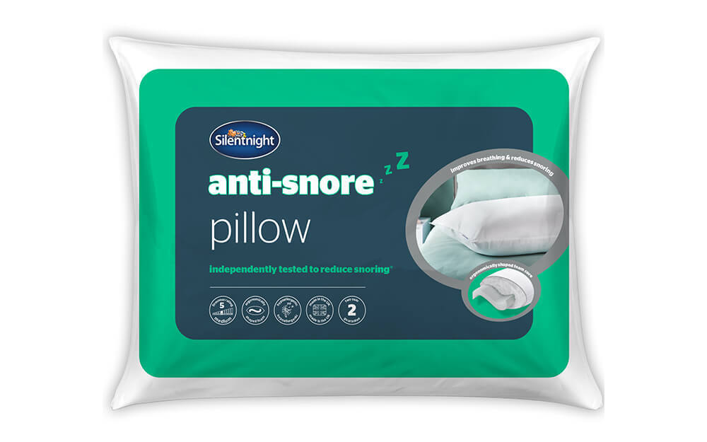 Silentnight Anti Snore Pillow New Packaging