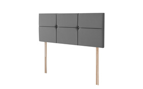 Silentnight Castello Headboard Slate Grey Side