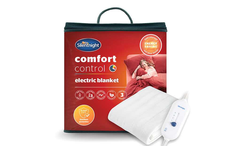 Silentnight Comfort Control Electric Blanket Package Product