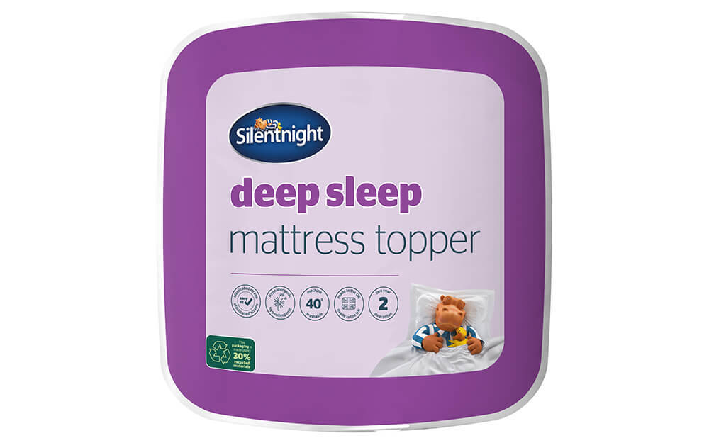 Silentnight Deep Sleep Mattress Topper New Packaging