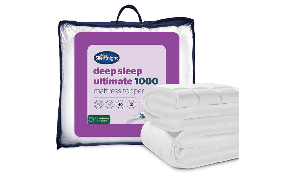 Silentnight Deep Sleep Ultimate 1000 Matress Topper New Packaging