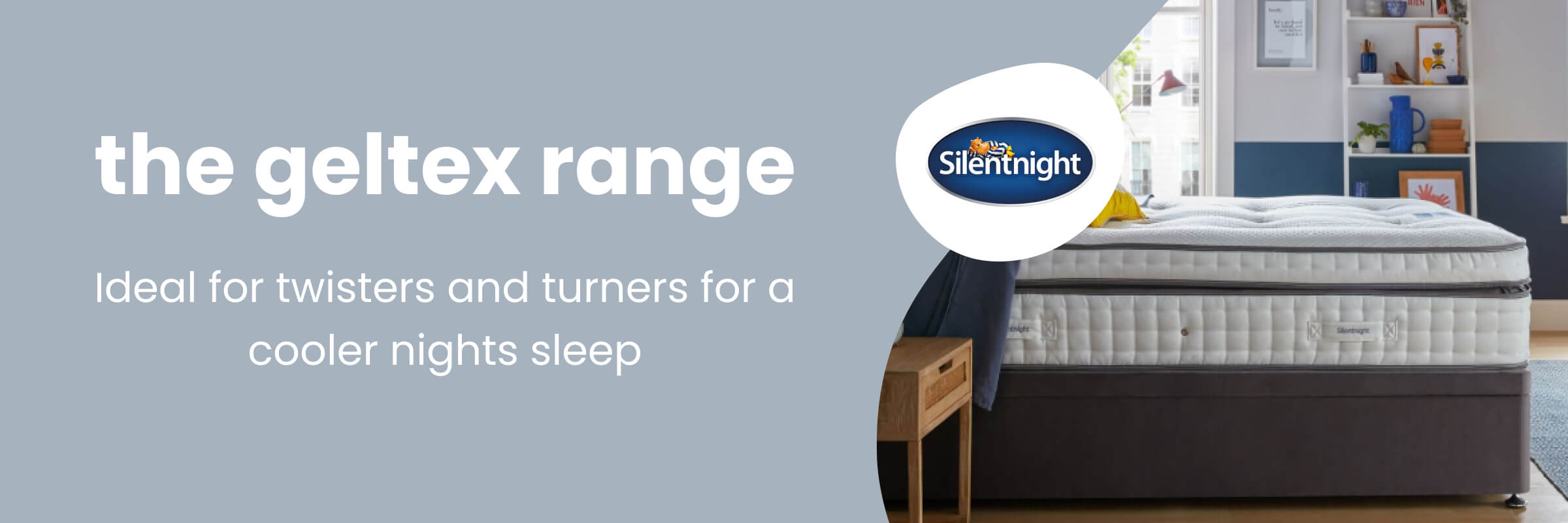 Silentnight Geltex Range at MattressOnline. Sleep Better, Wake up Brighter