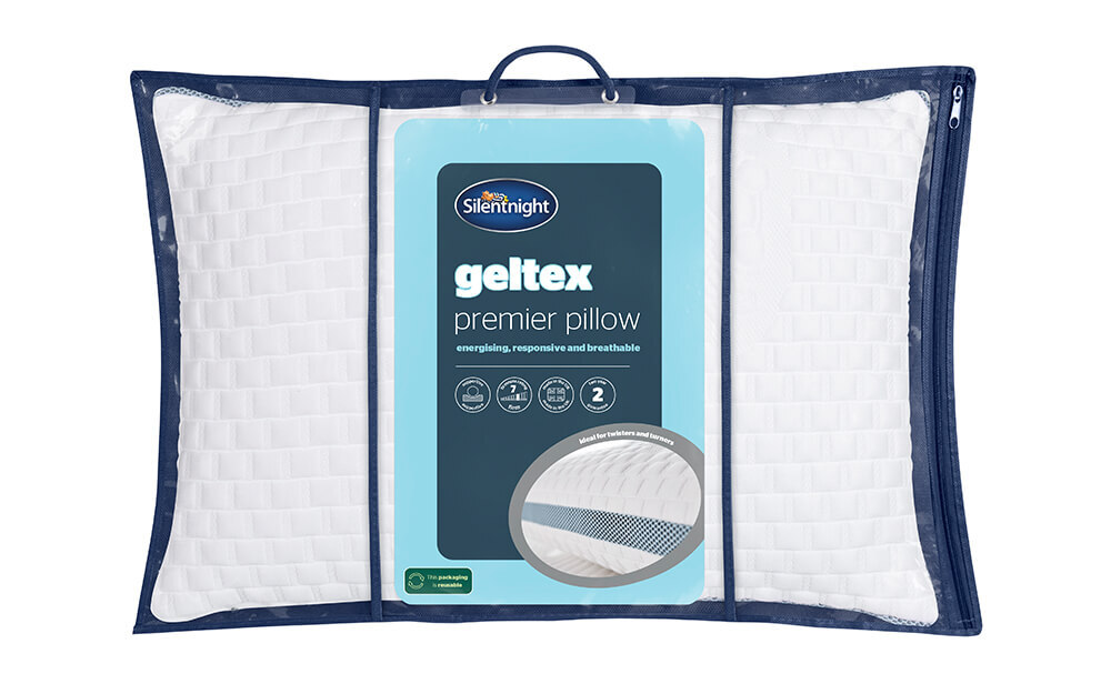 Silentnight Geltex Premier Pillow New Packaging