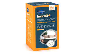 Silentnight Impress Memory Foam Mattress Topper