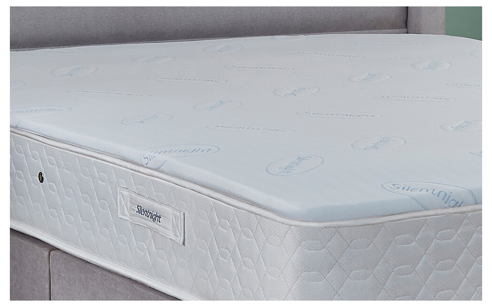 Silentnight Impress Memory Foam 2.5cm Mattress Topper on a Silentnight mattress