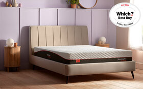 Silentnight Just Calm Mattress Undressed Lifestyle Angle Which2023