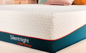 Silentnight Just Serene Mattress Semidressed Lifestyle Label