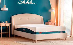 Silentnight Just Serene Mattress Undressed Lifestyle Angle