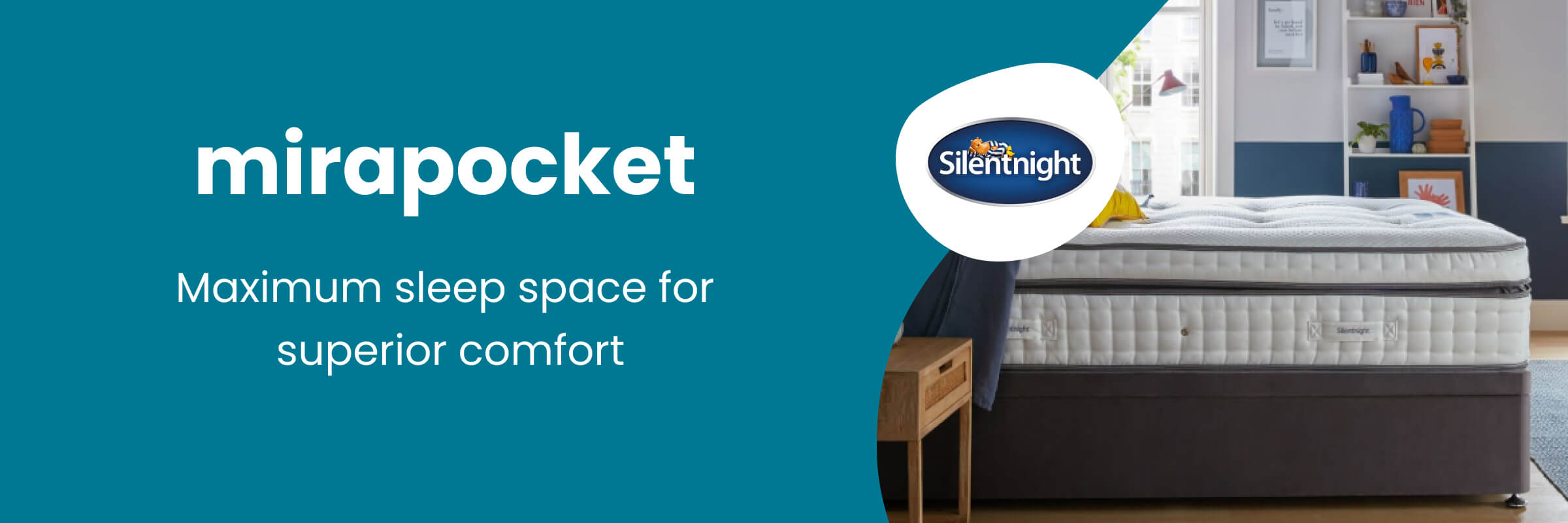 Silentnight Mirapocket Range at MattressOnline. The Secret to a Great Night's Sleep