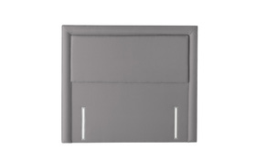 Silentnight Palermo Headboard Slate Grey Front