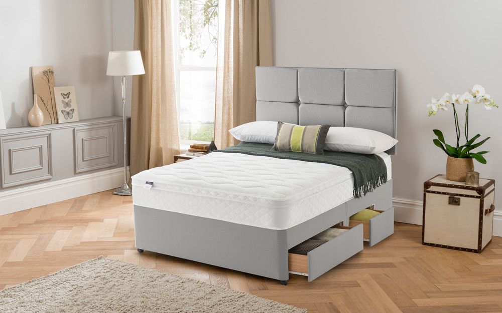 Silentnight Rio Divan And Mattress Roomshot 2018