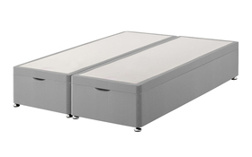 Silentnight Slate Grey Divan Base Full Ottoman