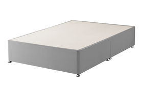 Silentnight Slate Grey Divan Base No Storage