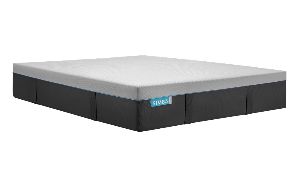 Simba Hybrid Luxe Mattress White Background