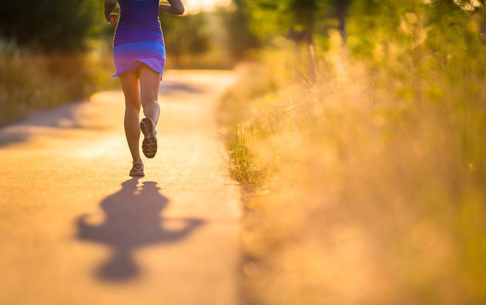 Woman running