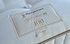 Sleepeezee Centurial 02 Label