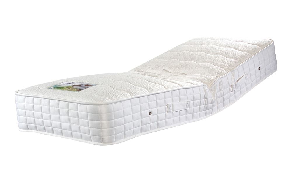 The Sleepeezee Cool Motion Memory 1000 Pocket Adjustable Mattress on a white background.