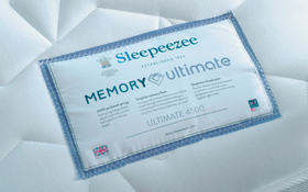 Sleepeezee Memory Ultimate 4500 Label