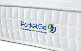 Sleepeezee Pocket Gel Plus Embroidery Close