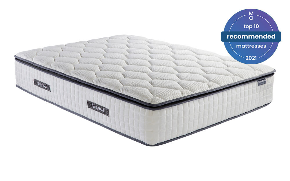 SleepSoul Bliss 800 Pocket Memory Pillow Top Mattress