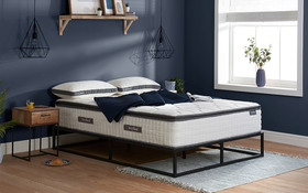 Sleepsoul Bliss 800 Pocket Mattress Roomset Angle