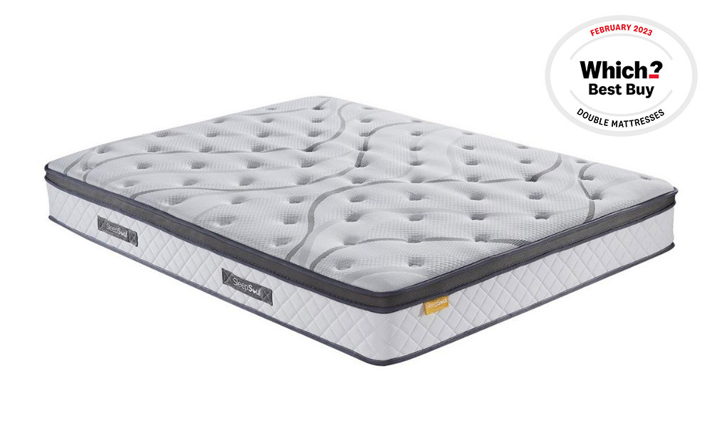 An example of a Which? Best Buy logo on the SleepSoul Heaven 100 Pocket Mattress