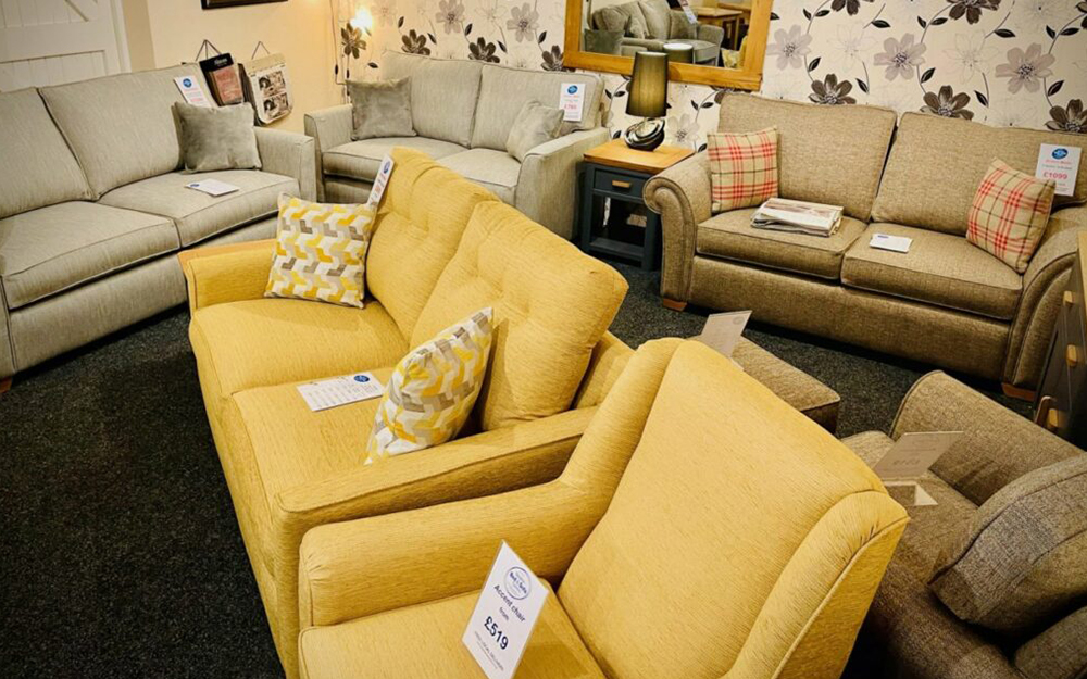 Skipton Bed and Sofa Centre showroom