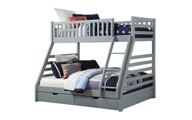 Sweet Dreams States Wooden Bunk Bed Grey